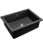 Chiuveta bucatarie Granit Nels black dots