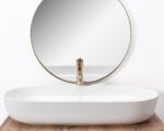 Lavoar pentru blat Rea CLEO 81 White - imagine 4