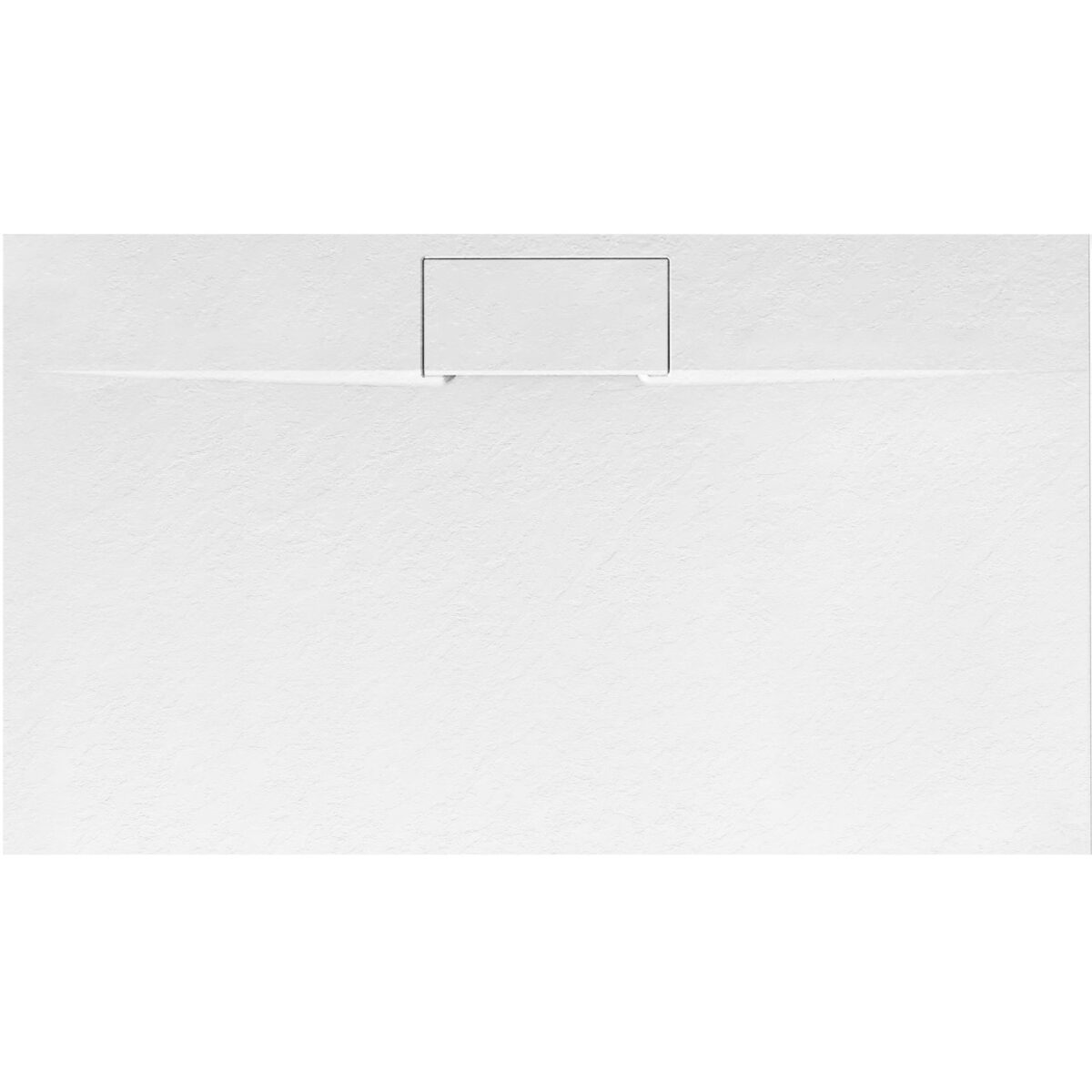 Cadita de dus Bazalt Long White 80x120 - imagine 1