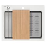 Chiuveta din granit KURT 110 WORKSTATION White