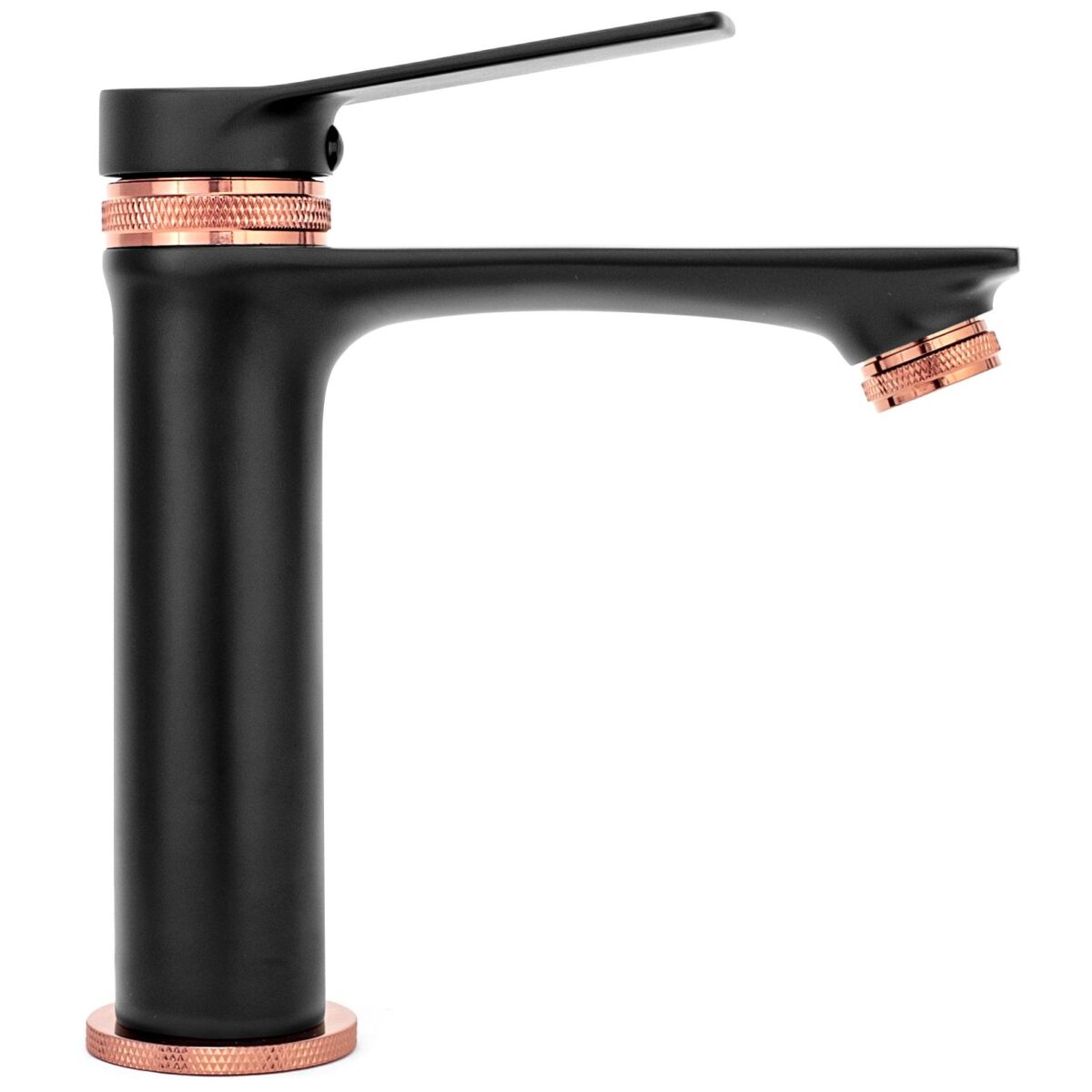 Baterie pentru baie Rea Viral Black Rose Gold Low - imagine 1