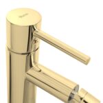 Baterie pentru bideu Rea Tess Auriu Lucios Gold - imagine 5