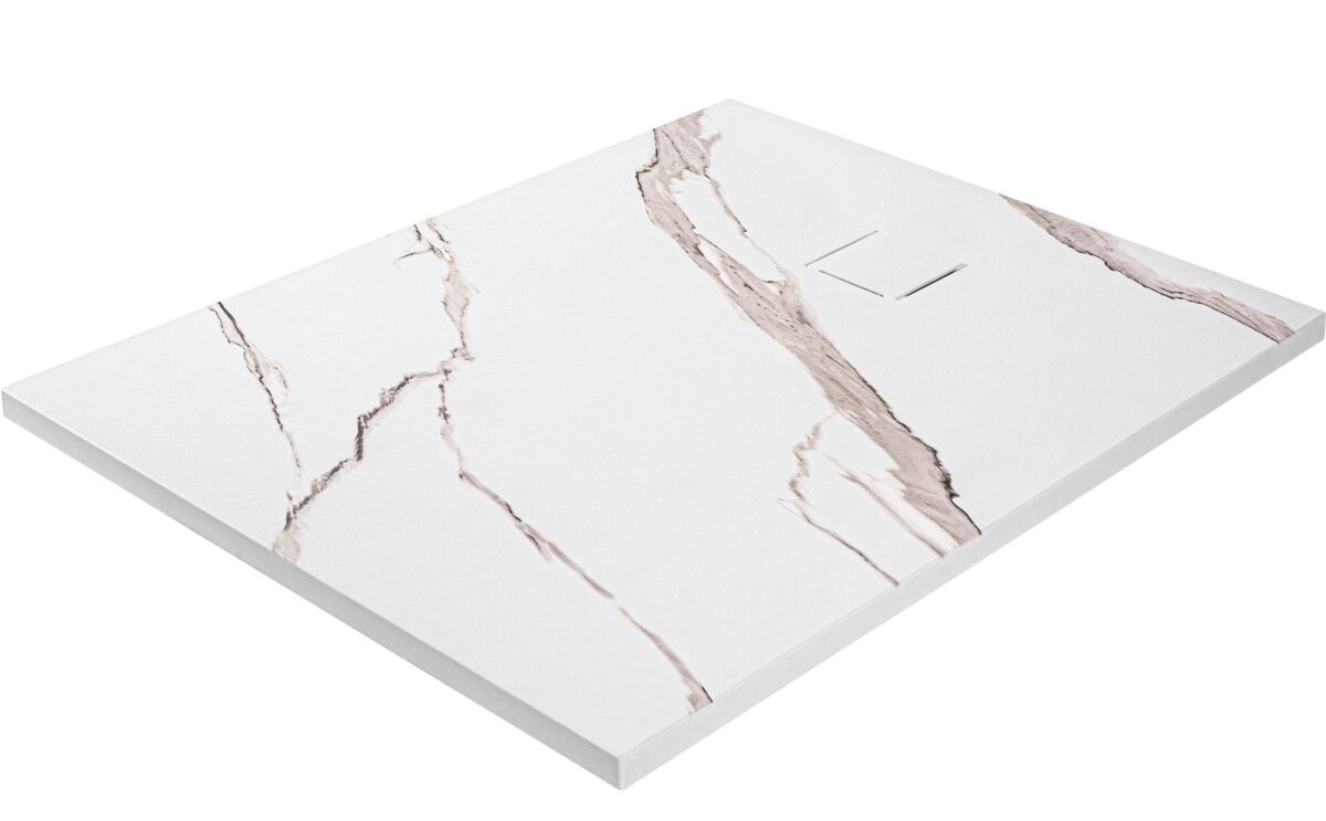 Cada de duș Magnum CARRARA WHITE 90x120 - imagine 3