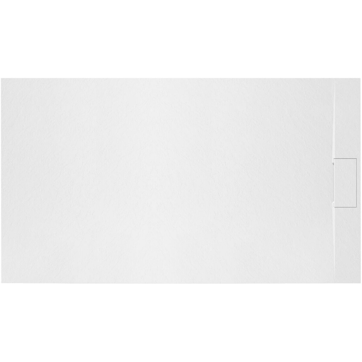 Cadita de dus Bazalt White 80x120 - imagine 1