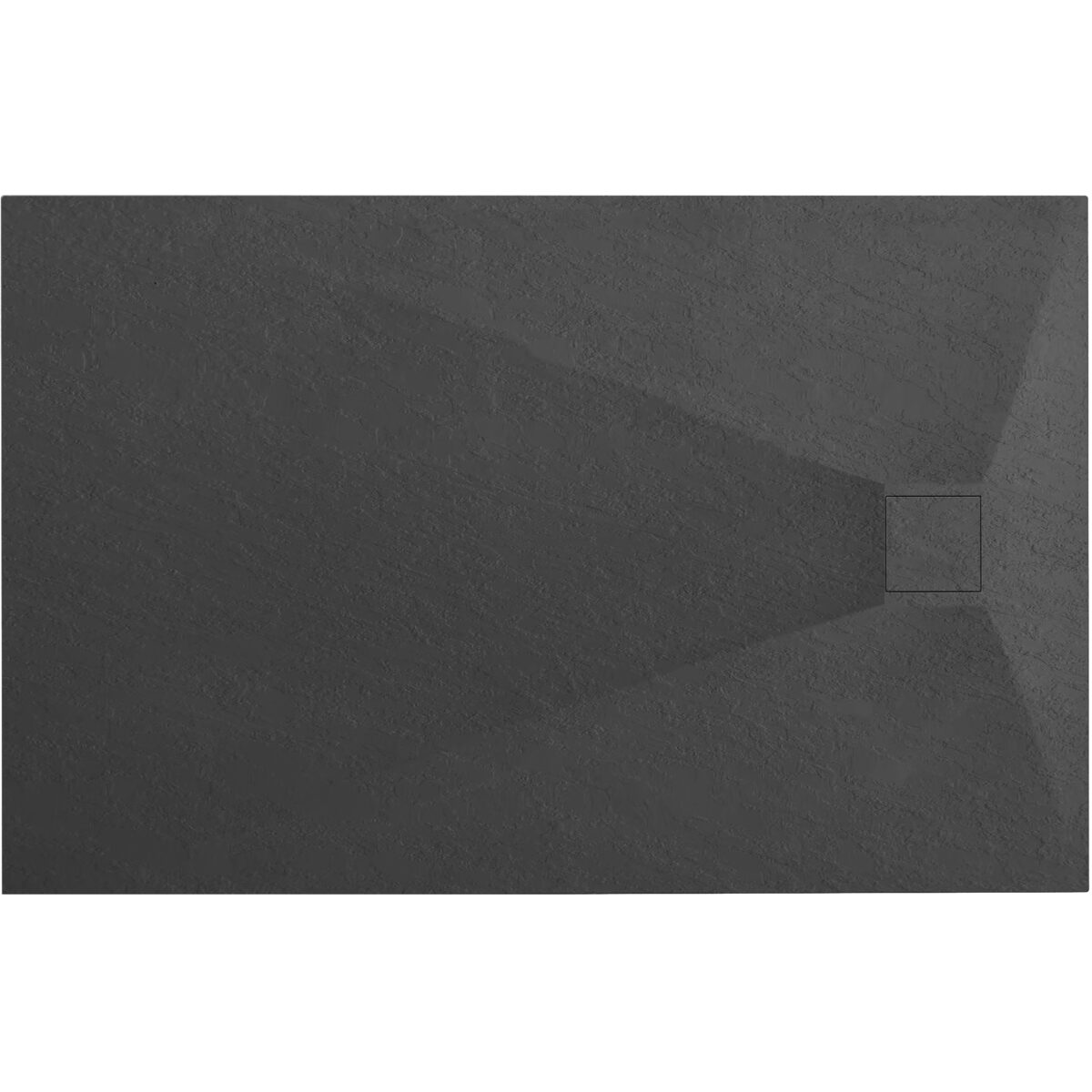Cada de duș Magnum Black 120x90 - imagine 1