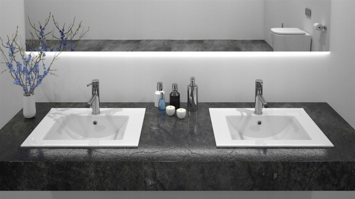 Lavoar incastrat Rea Dafne 60 - imagine 2