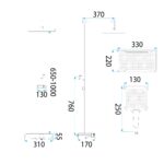 Set dus REA Bari Titanium - imagine 6