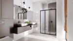 Usa pentru dus Rea Alex Black 100 - imagine 8