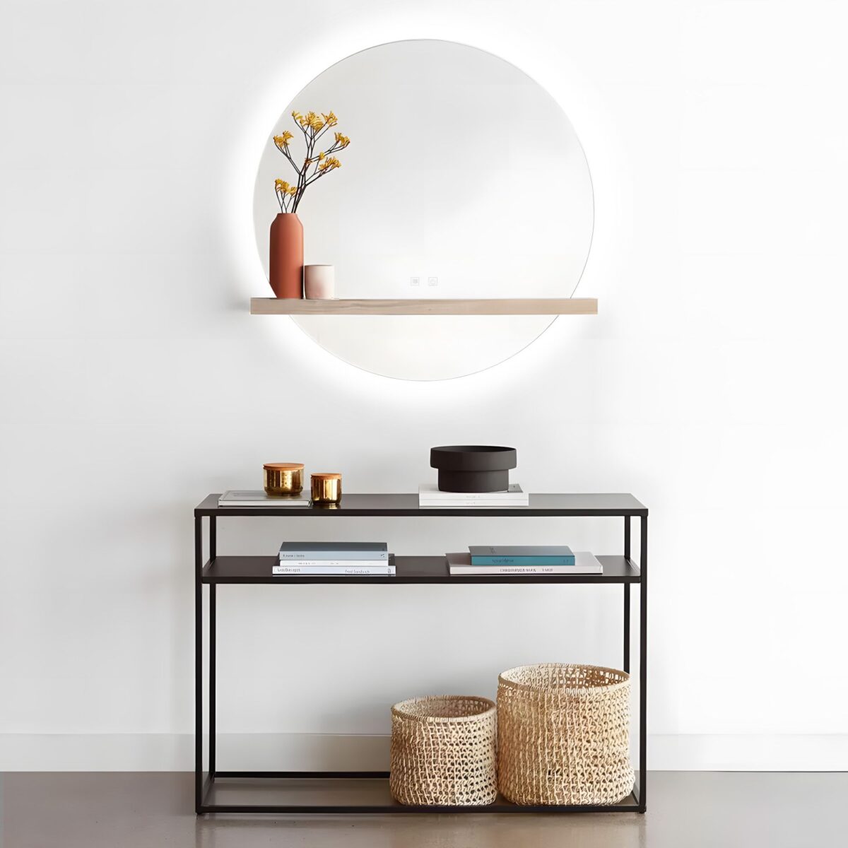 Oglindă LED 60cm 102 - imagine 7