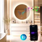 Oglindă LED 60cm ROUND BLUETOOTH - imagine 7