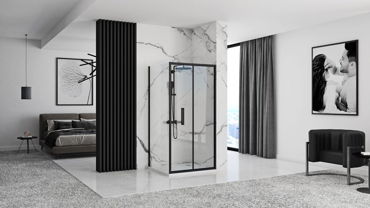 Cabina dus De colt Rapid Fold - imagine 2