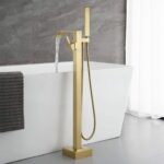 Baterie cada feestanding Rea Carat Gold Brush - imagine 6