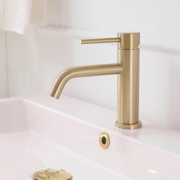 Robinet pentru lavoar Rea Lungo  Gold Brush