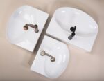 Lavoar ceramic pentru blat REA Kim 46 - imagine 4