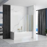 Panou pentru cada pliabil Rea Agat-2 80 BRUSH GOLD