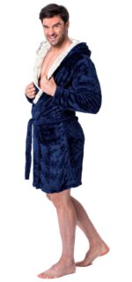 Halat Barbat Jordan Navy - Ecru M - imagine 3