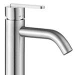 Baterie pentru baie Rea Ontario Brush Nickel - imagine 5