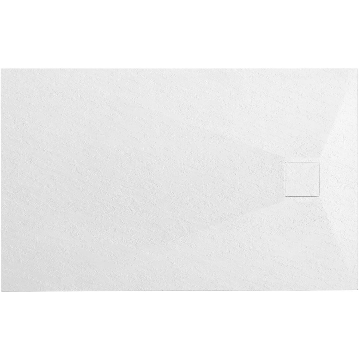 Cada de duș Magnum White 100x80 - imagine 1
