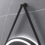 Oglindă Rotundă LED Suspendată pe Curea 70 cm 104 - imagine 10
