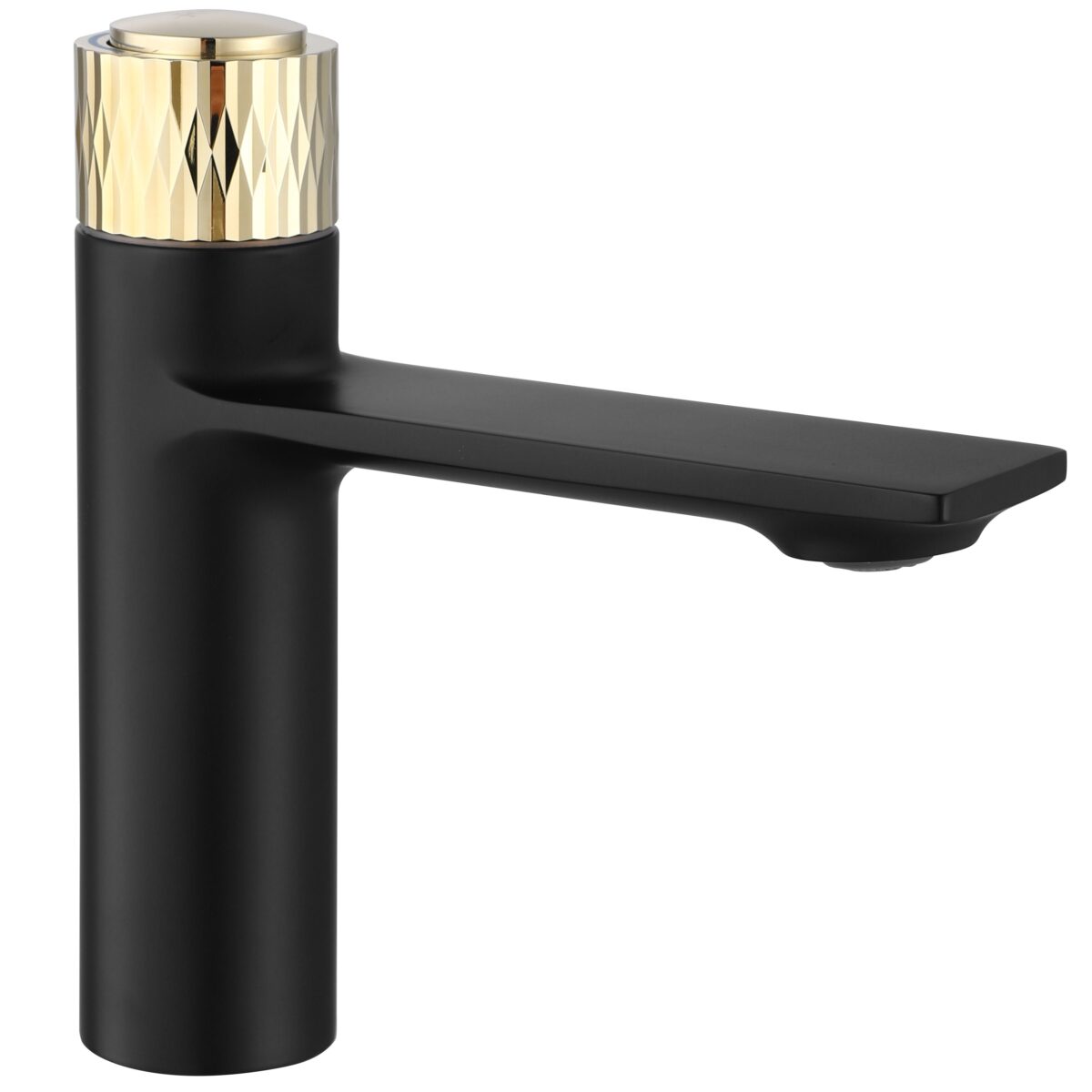 Baterie pentru baie REA Storm Black Gold Low - imagine 2