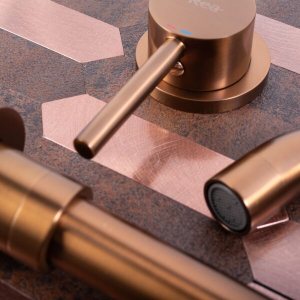 Baterie incastrata Rea Lungo Copper Brush + BOX