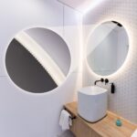 Oglindă LED 60cm ROUND BLUETOOTH - imagine 5