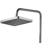 Coloana de dus REA HELIX  Nickel Brush INOX - imagine 7