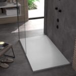 Cadita de dus Bazalt White 80x120 - imagine 3