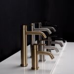 Baterie pentru baie Rea Ontario Brush Nickel