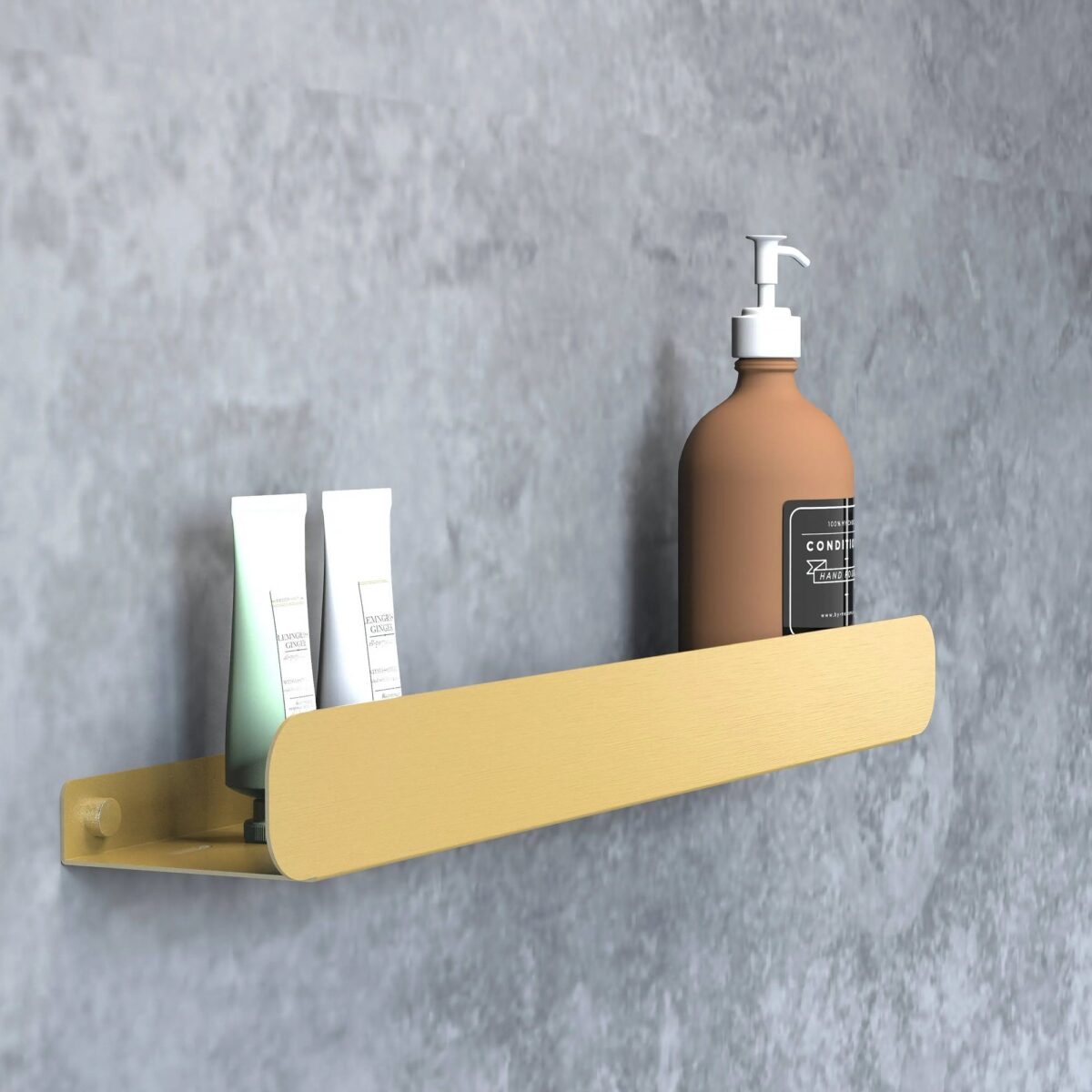 Raft pentru baie SF03 60cm gold brush - imagine 3