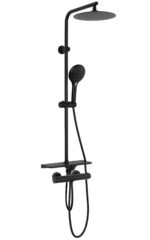 Set de dus cu termostat Rea MIKE Black