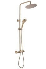 Coloana de dus cu termostat REA VINCENT Gold Brush - imagine 2