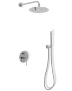 Set de dus REA Lungo Crom + BOX