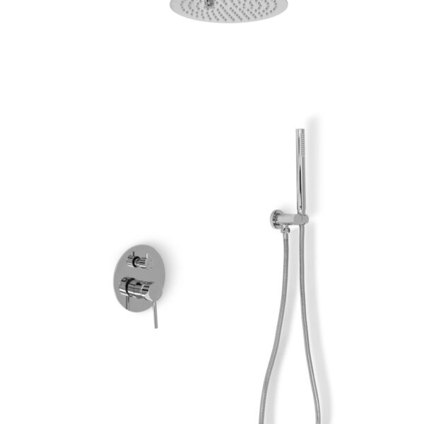 Set de dus REA Lungo Crom + BOX