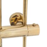 Set de dus cu termostat Lungo Gold Auriu - imagine 6