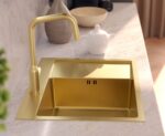 Chiuvetă inox RUSSEL 116 Gold - imagine 4