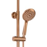 Coloana de dus cu termostat REA Lungo Copper Brush - imagine 4