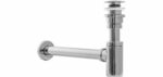Sifon pentru lavoar Klik-Klak universal Crom - imagine 3