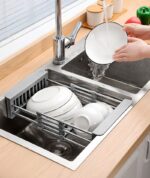 Scurgator telescopic pentru chiuveta grey  322101A - imagine 6