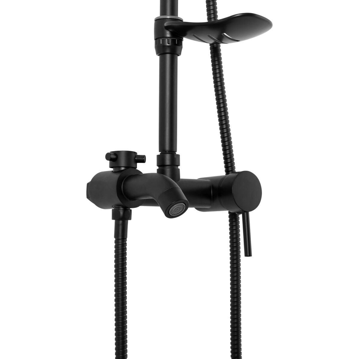 Coloana de dus negru LUIS Black - imagine 8