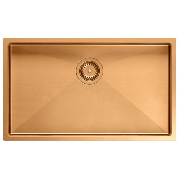 Chiuvetă inox ANTHONY 80 COPPER
