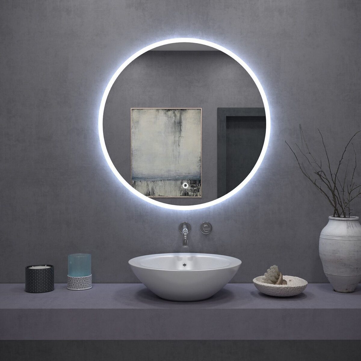 Oglindă LED 90cm FFJ90 - imagine 1
