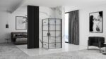 Cabina dus Rea Molier Black Double 100x100