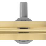 Rigola dus REA Neox Slim pro Brush Gold 100 - imagine 4