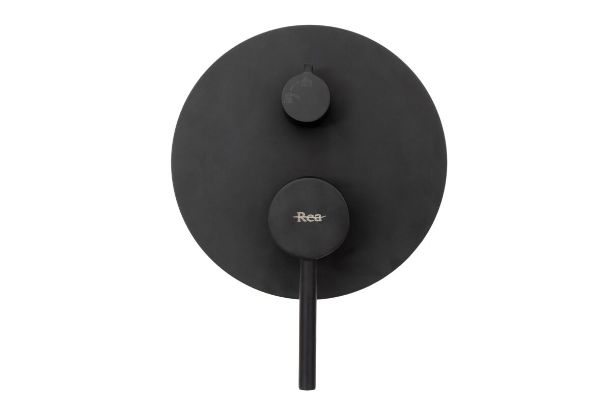 Set de dus incastrat Rea Lungo Black negru + BOX - imagine 1