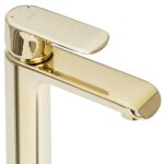 Baterie pentru baie REA Bloom Gold Low - imagine 3