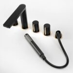 Baterie pentru cada Rea ICON Negru Mat - imagine 3