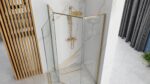 Cabina de dus DIAMOND GOLD  90x90 cm - imagine 2