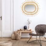 Oglinda perete Boho 57CM QDJ5749