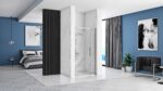 Ușă de duș batanta REA Rapid Swing Crom 100 - imagine 3